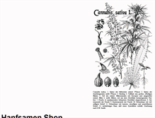 Tablet Screenshot of hanfsamenshop.com